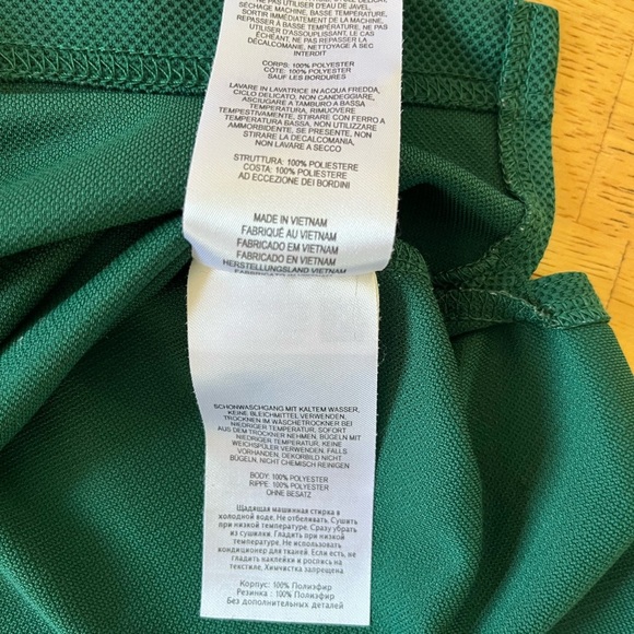 Columbia Men's Green Omni-shade Sun Protection Short Sleeve Polo Shirt Medium - Picture 5 of 7